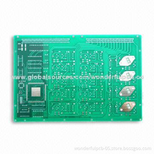 10-layer HDI PCB, Made of FR4, with 2oz Copper Immersion Finish and Green Mask, for Electronics